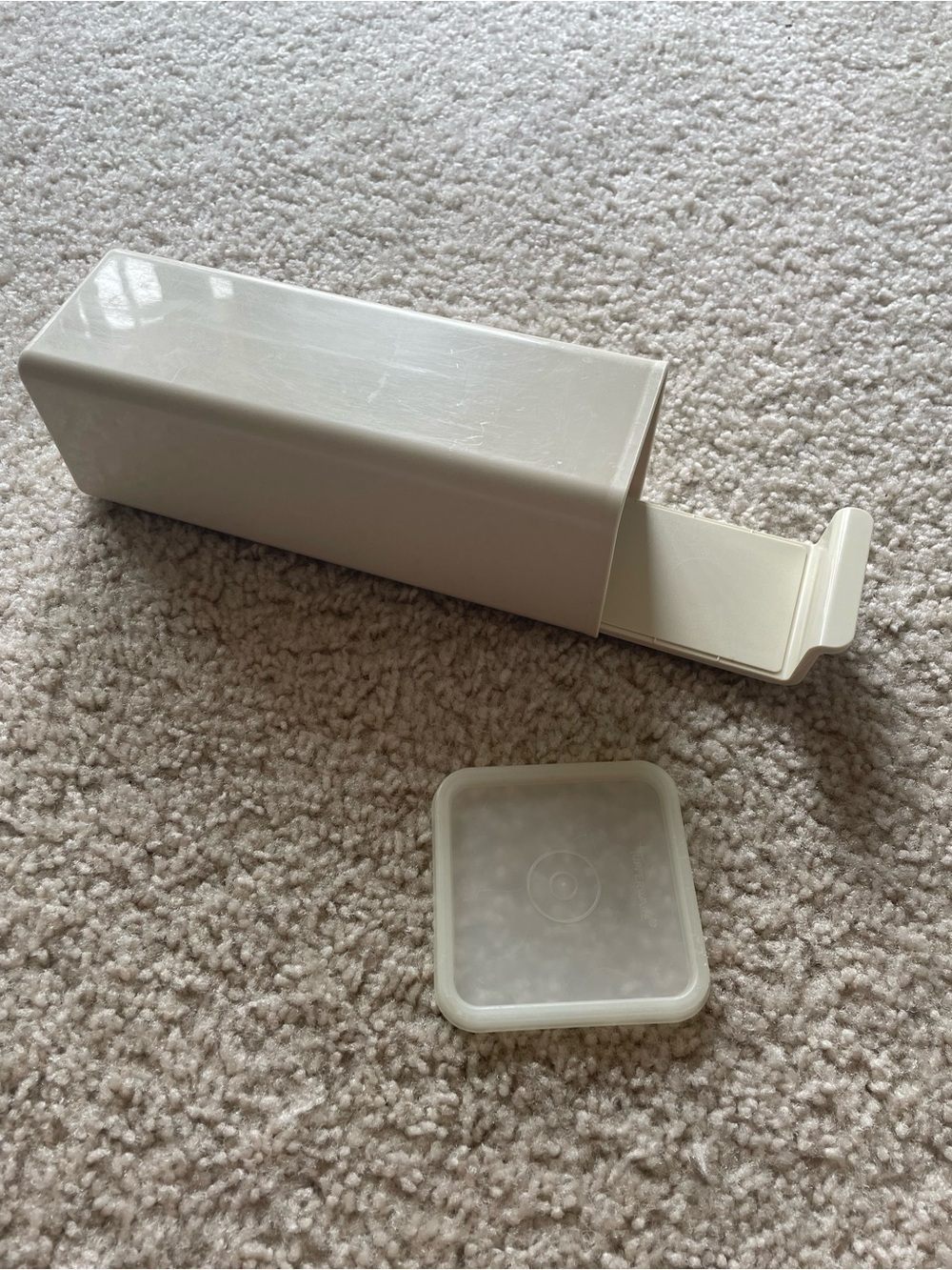 Tupperware Velveeta Cheese Container